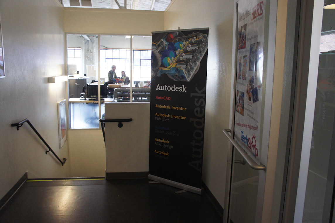 Autodesk 是 TechShop 旧金山的重要赞助商